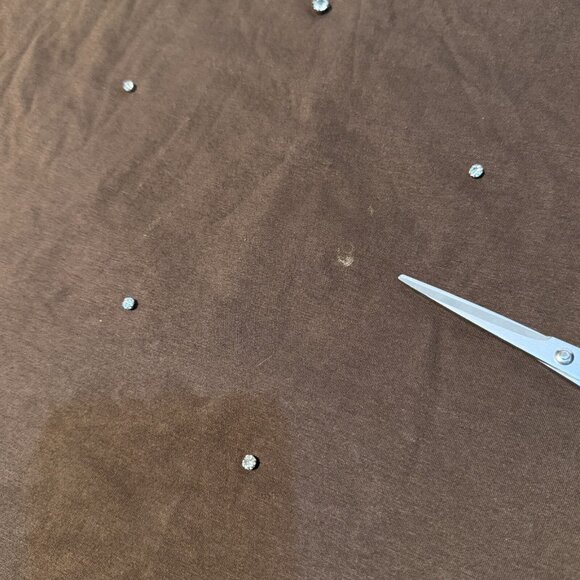 Gilded Intent Brown Rhinestone Bling Short Sleeve Tshirt - One Size Y2K - Picture 8 of 10